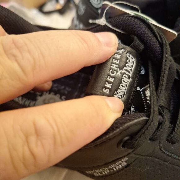 Skechers Slip-ins Snoop Dogg: Doggy Air 🔥 Men’s 9.5. Black. New With Tag No Box - Picture 7 of 13